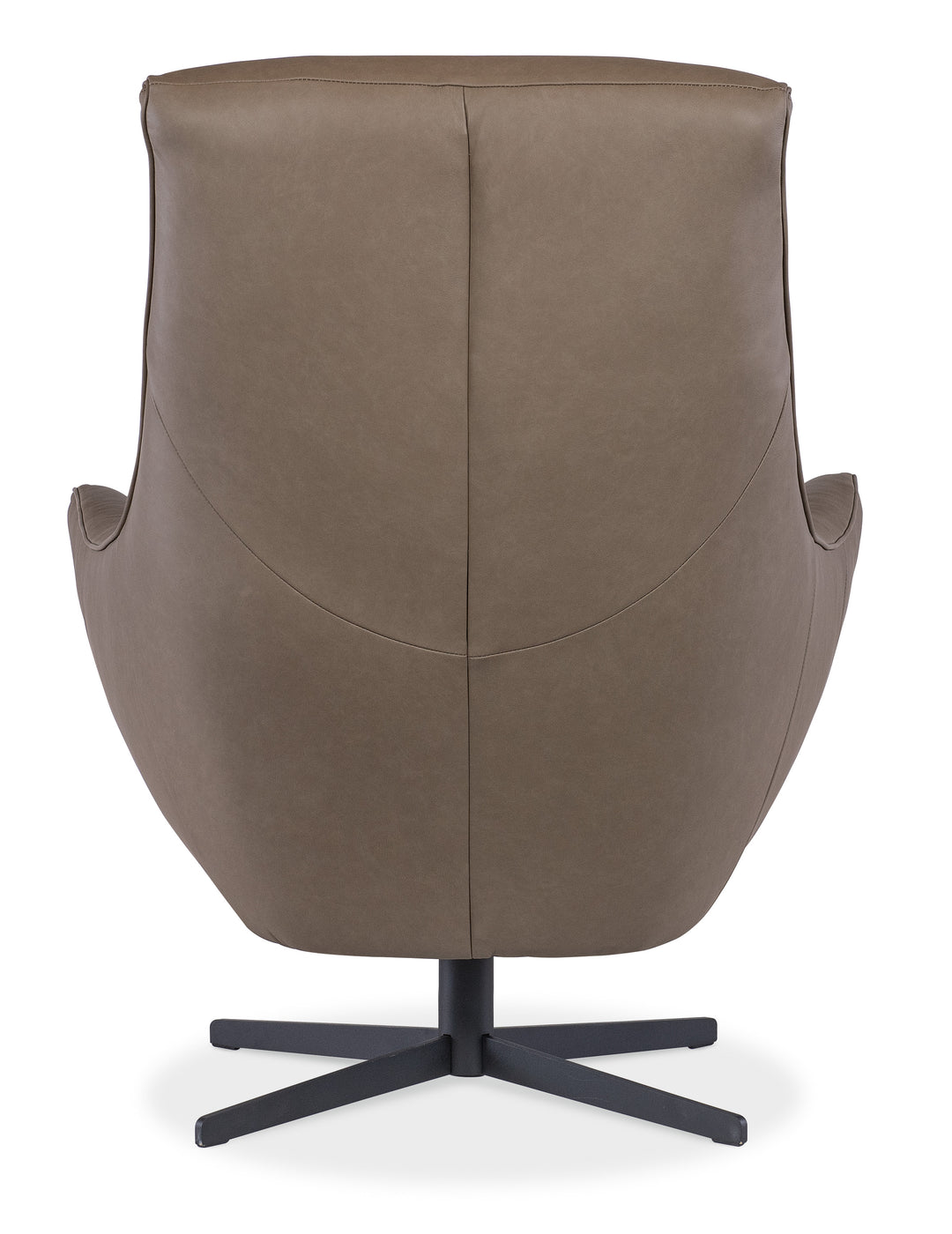 American Home Furniture | Hooker Furniture - Hughes Swivel Chair - Brown