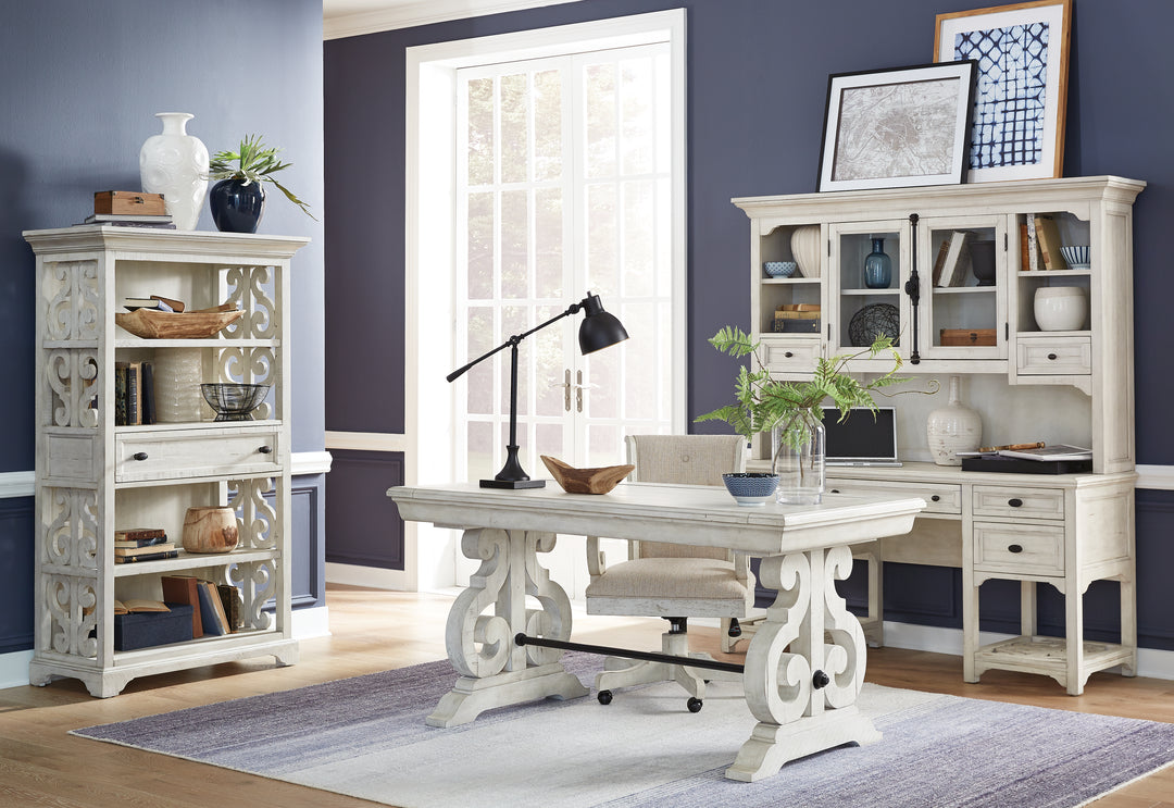 Bronwyn Alabaster Desk With Hutch - H4436-05