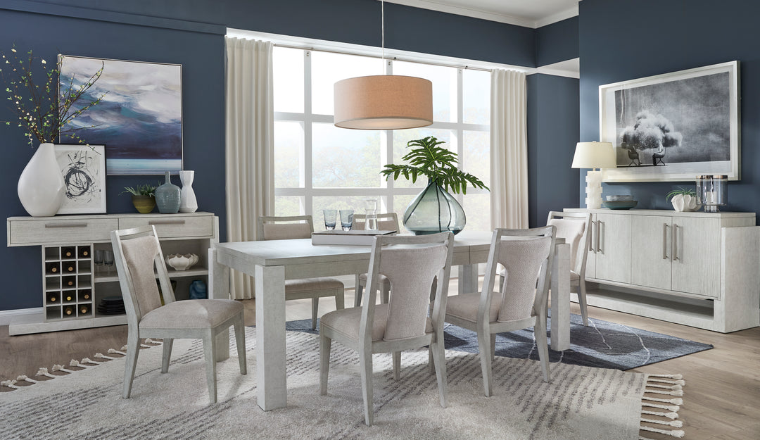Lorelei Misty Cloud Extendable Rectangular Dining Table - D5893-20