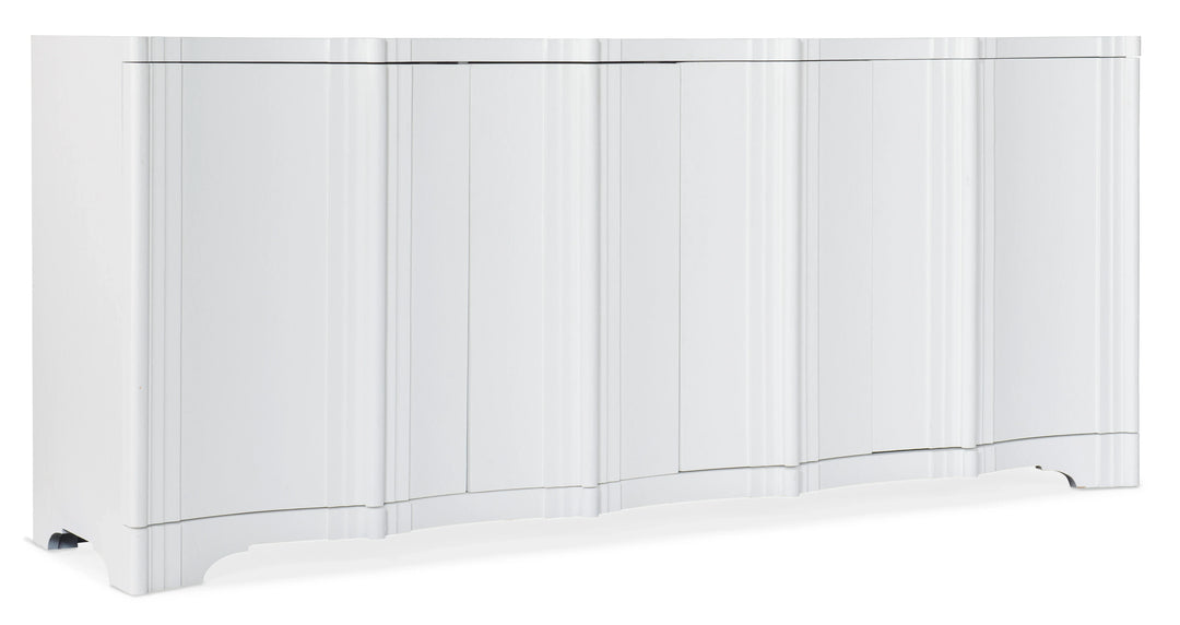 American Home Furniture Hooker Furniture Melange Corinth Four Door Entertainment Console