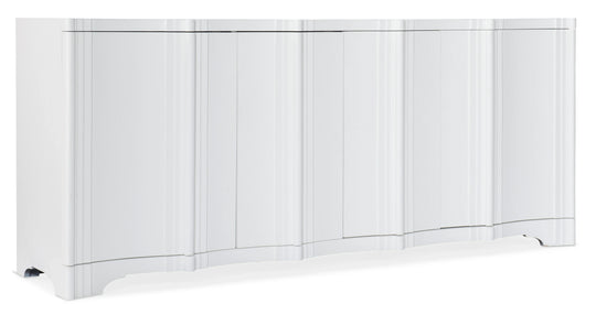 American Home Furniture Hooker Furniture Melange Corinth Four Door Entertainment Console