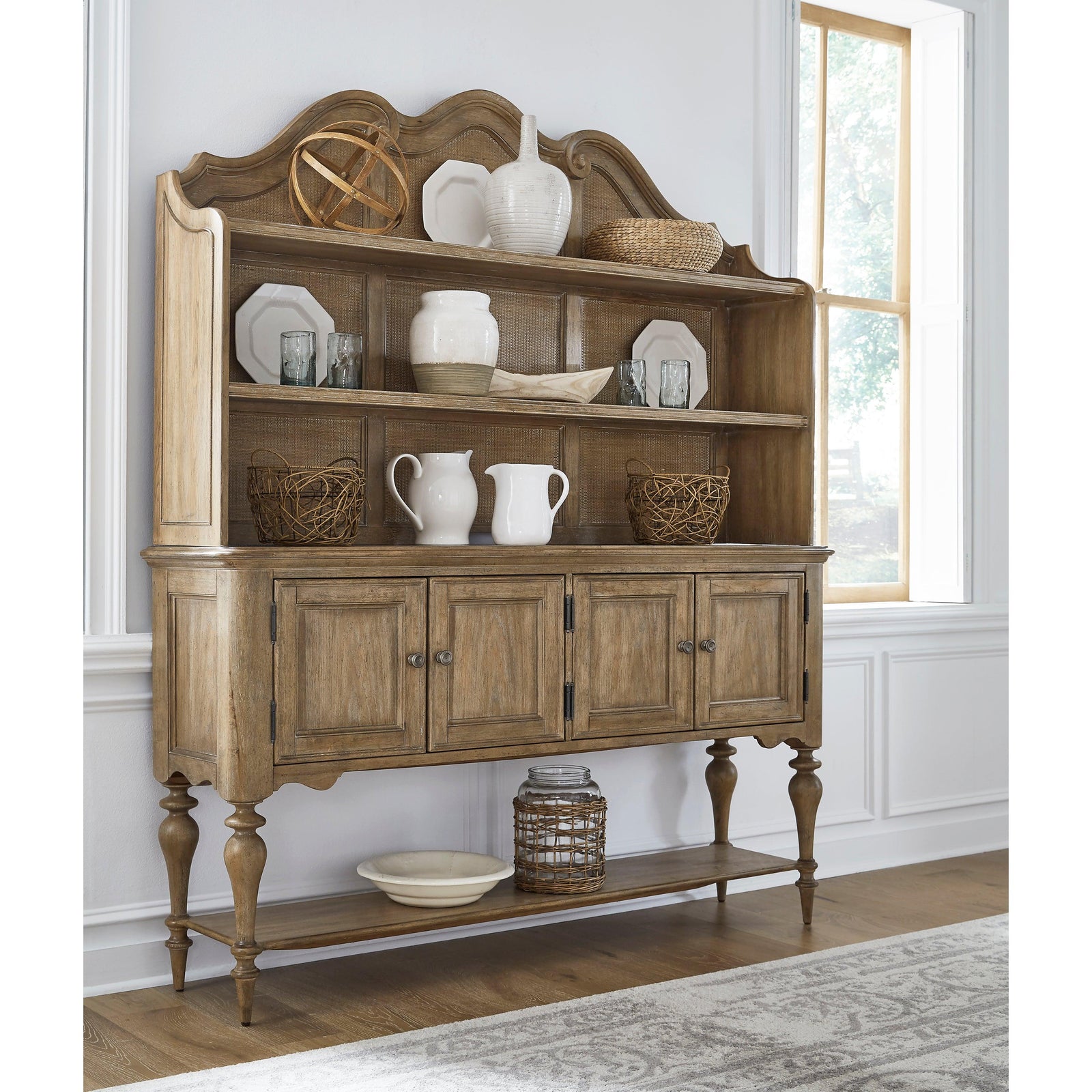 Pulaski Weston Hills Sideboard and Hutch CABINETS