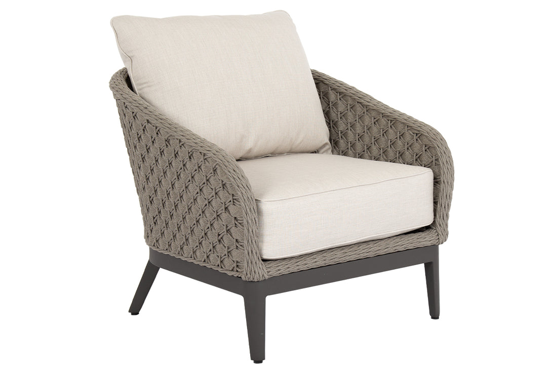 American Home Furniture | Sunset West - Marbella Club Chair in Echo Ash w/ Self Welt