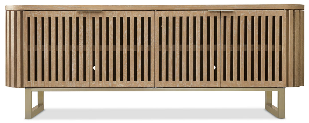American Home Furniture Hooker Furniture Commerce and Market Easton Entertainment Console