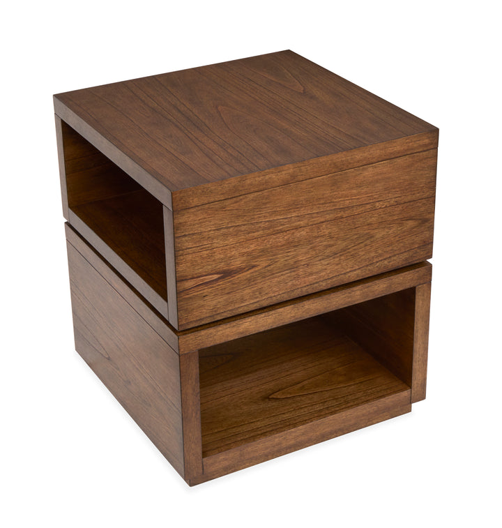 Newton Cinnamon Square End Table - T6505-01