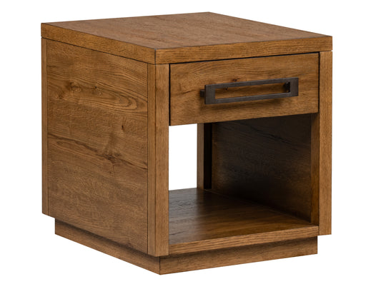 Marcel Brown Drawer End Table - T6378-03