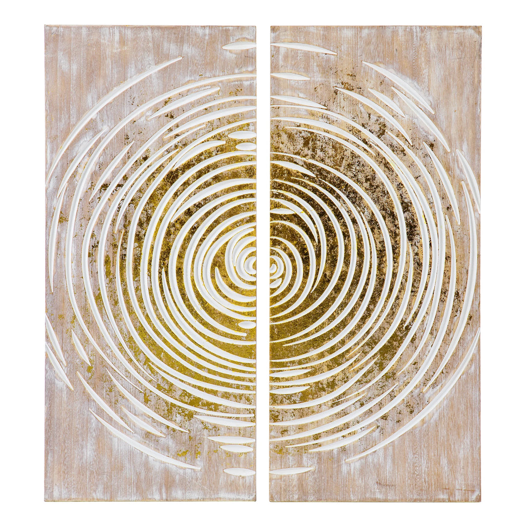 Acanthi Decorative Wall Panels – 2pc Set - AmericanHomeFurniture