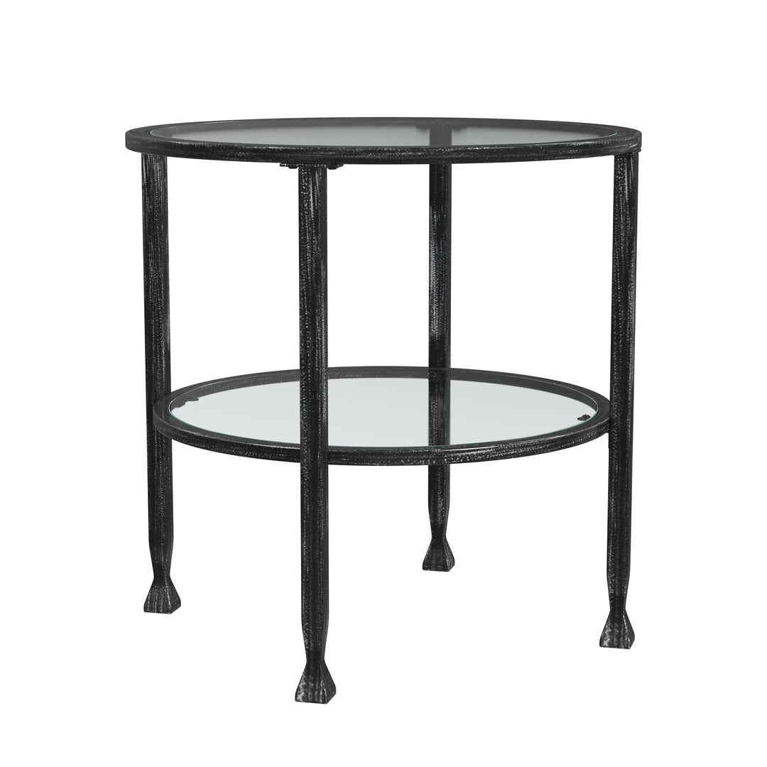 Jaymes Round Side Table - AmericanHomeFurniture