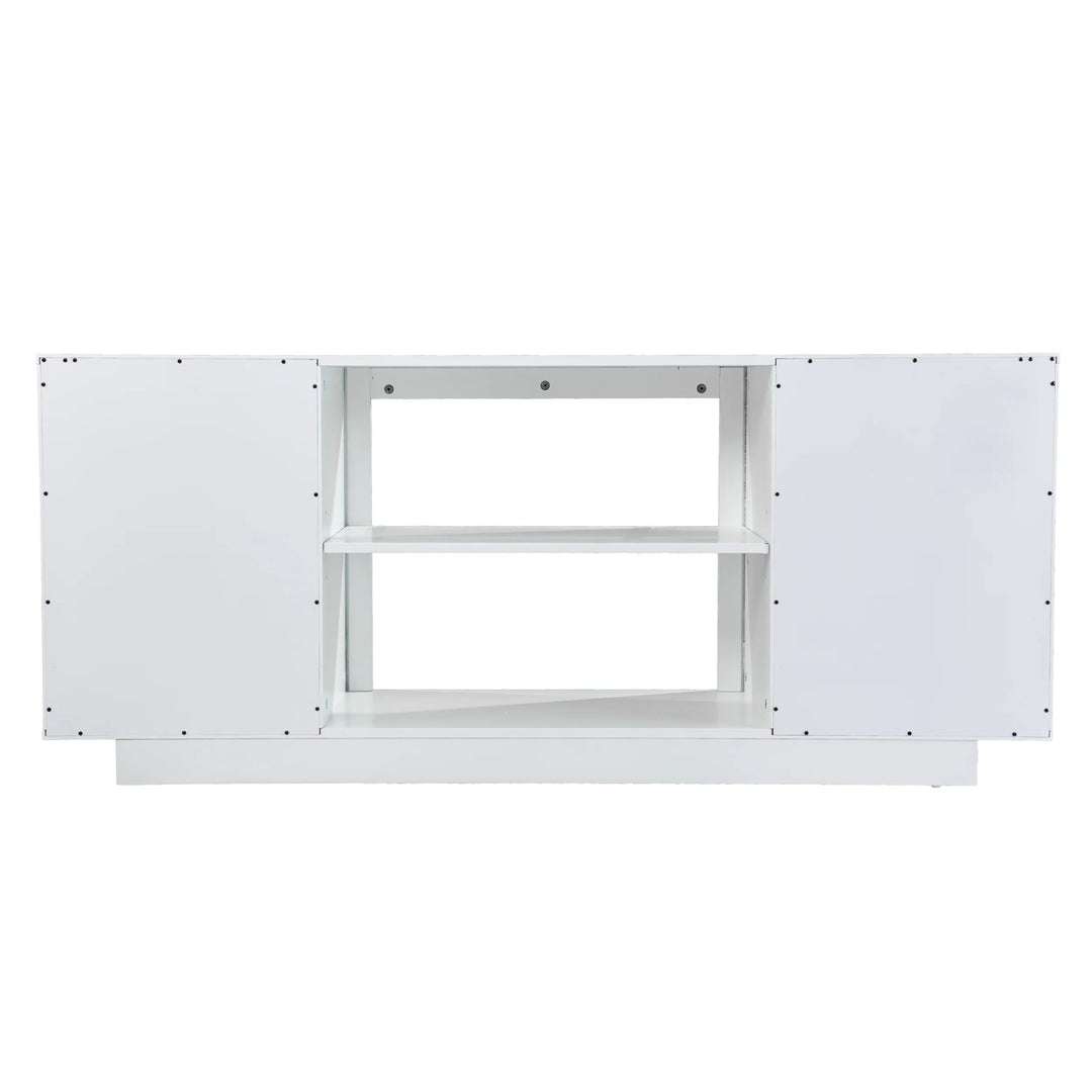 Delgrave Two-Door Media Cabinet - AmericanHomeFurniture