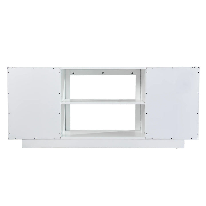 Delgrave Two-Door Media Cabinet - AmericanHomeFurniture