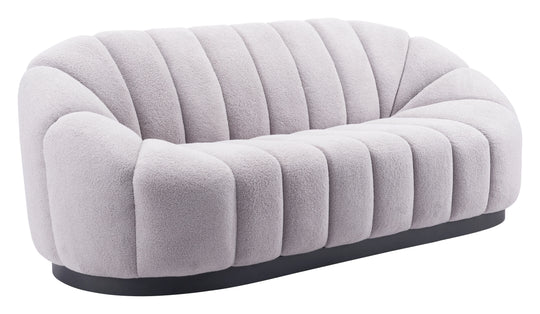 Zuo Bhutan Sofa Light Gray SOFAS + SECTIONALS