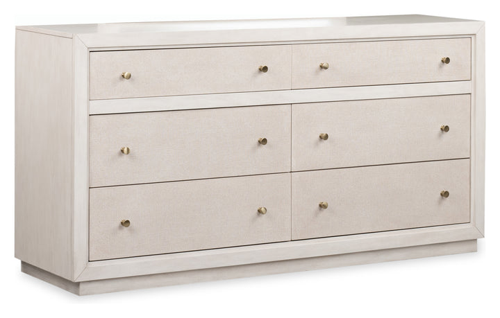 Cypress Point Sand Dollar Double Drawer Dresser - B6622-22