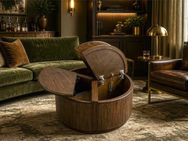 Connolly Brown Lift Top Cocktail Table - T6499-50