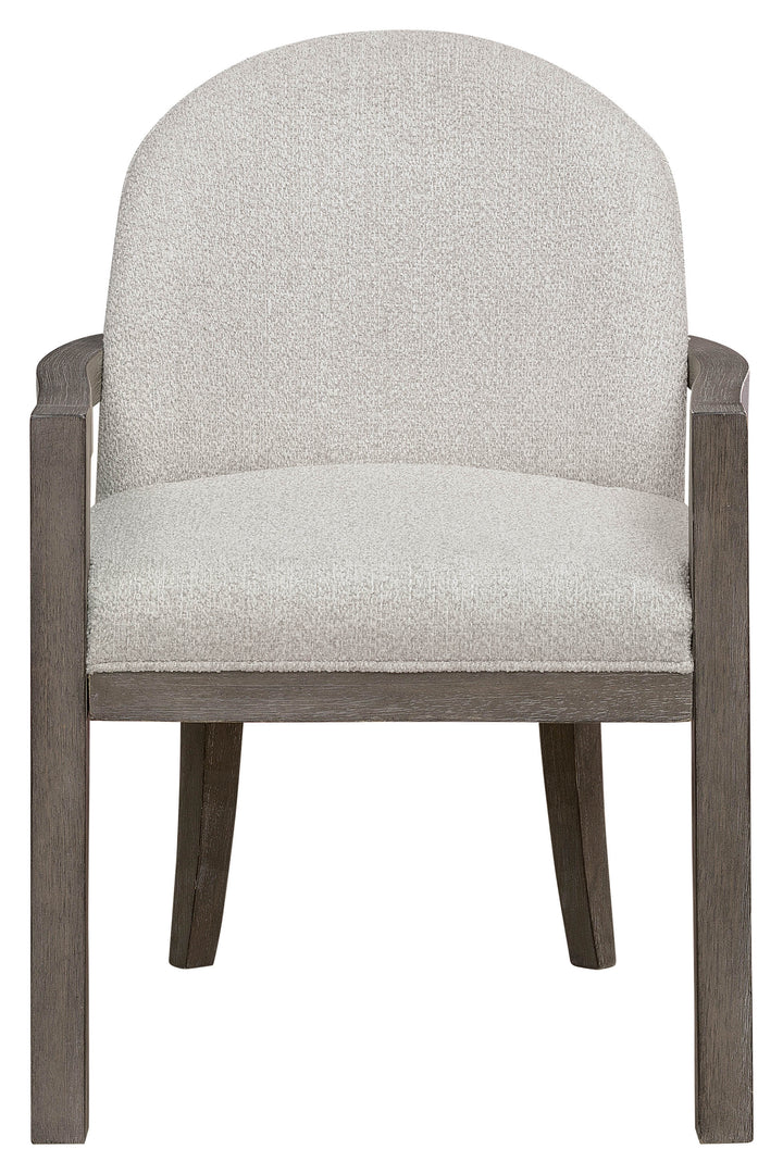 Anderson Park Moose Trail And Frontier Brown Upholstered Host Chair - P402275