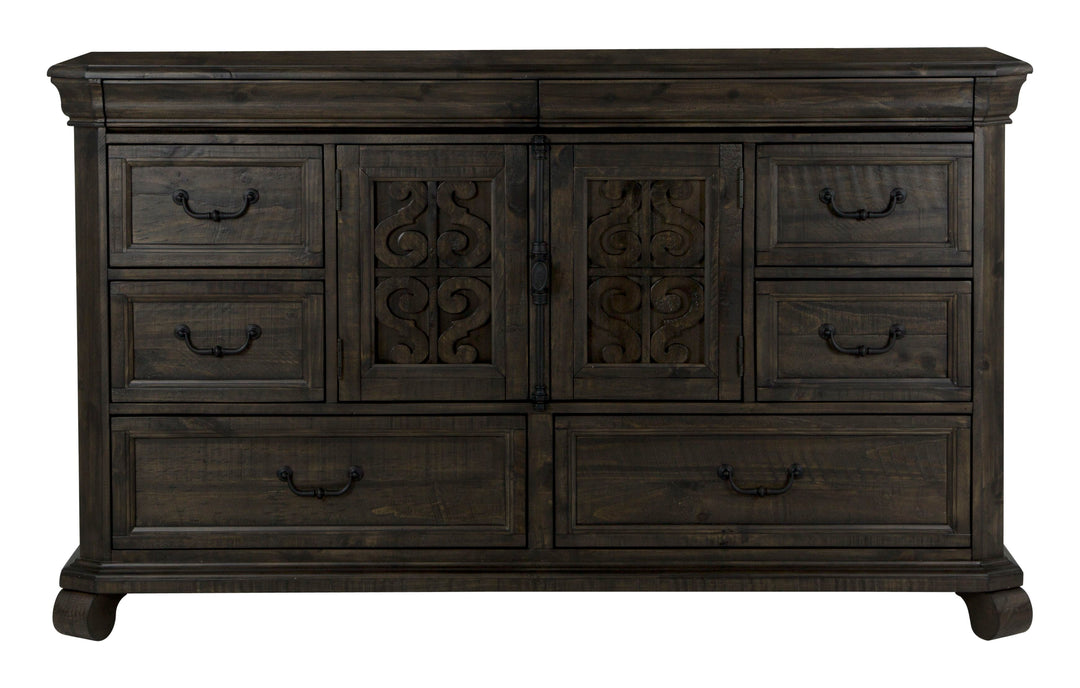Bellamy Peppercorn Drawer Dresser - B2491-20