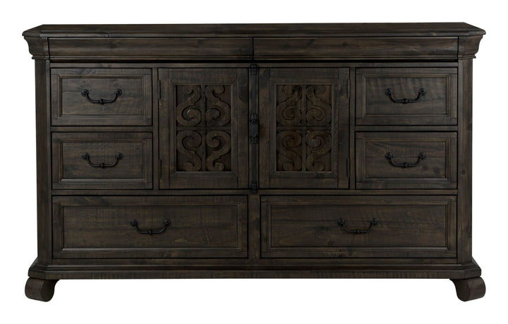 Bellamy Peppercorn Drawer Dresser - B2491-20