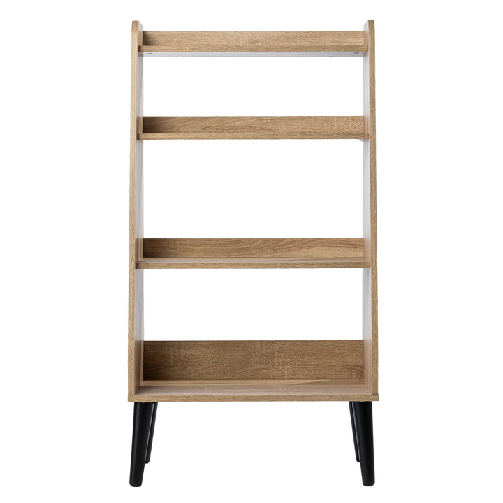 Berritza Midcentury Modern Bookshelf - Natural - AmericanHomeFurniture