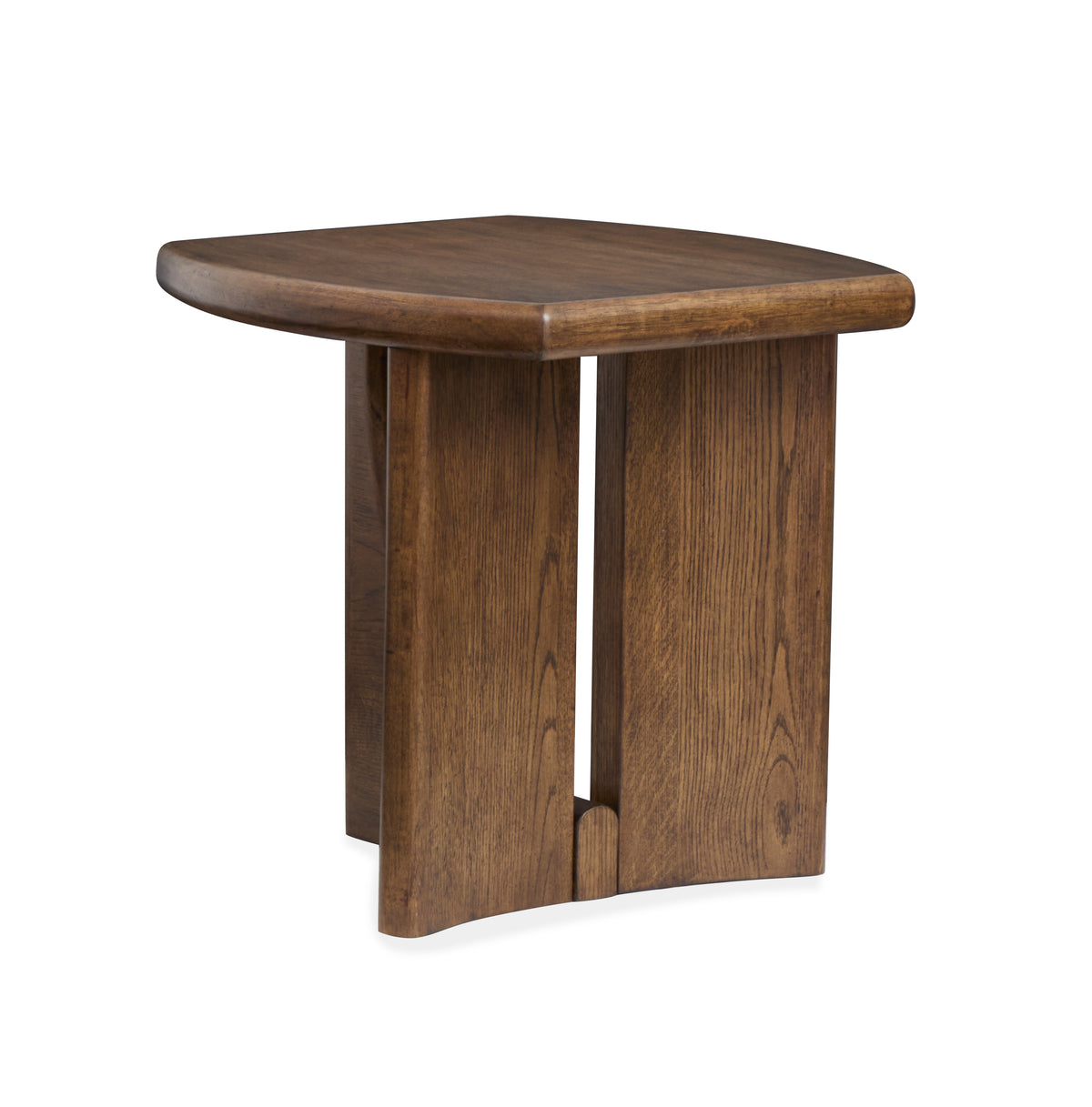 Phoebe Sienna Brown Rectangular End Table - T6385-03