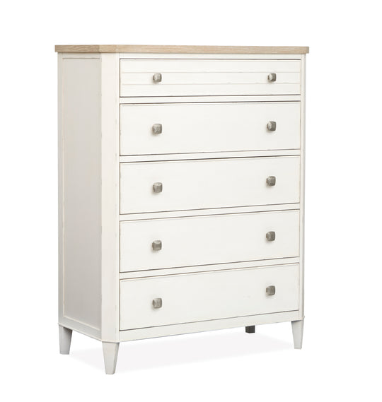 Echo Isles Sea Pearl And Driftwood Drawer Chest - B6310-10