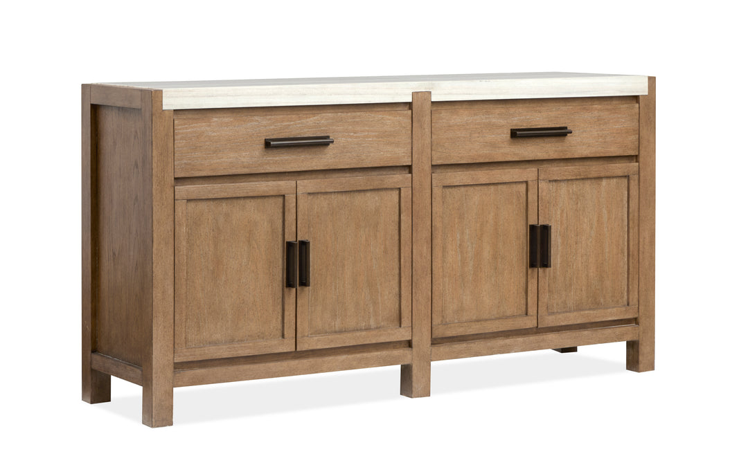 Plum Creek Sierra Brown Sideboard - D5768-12