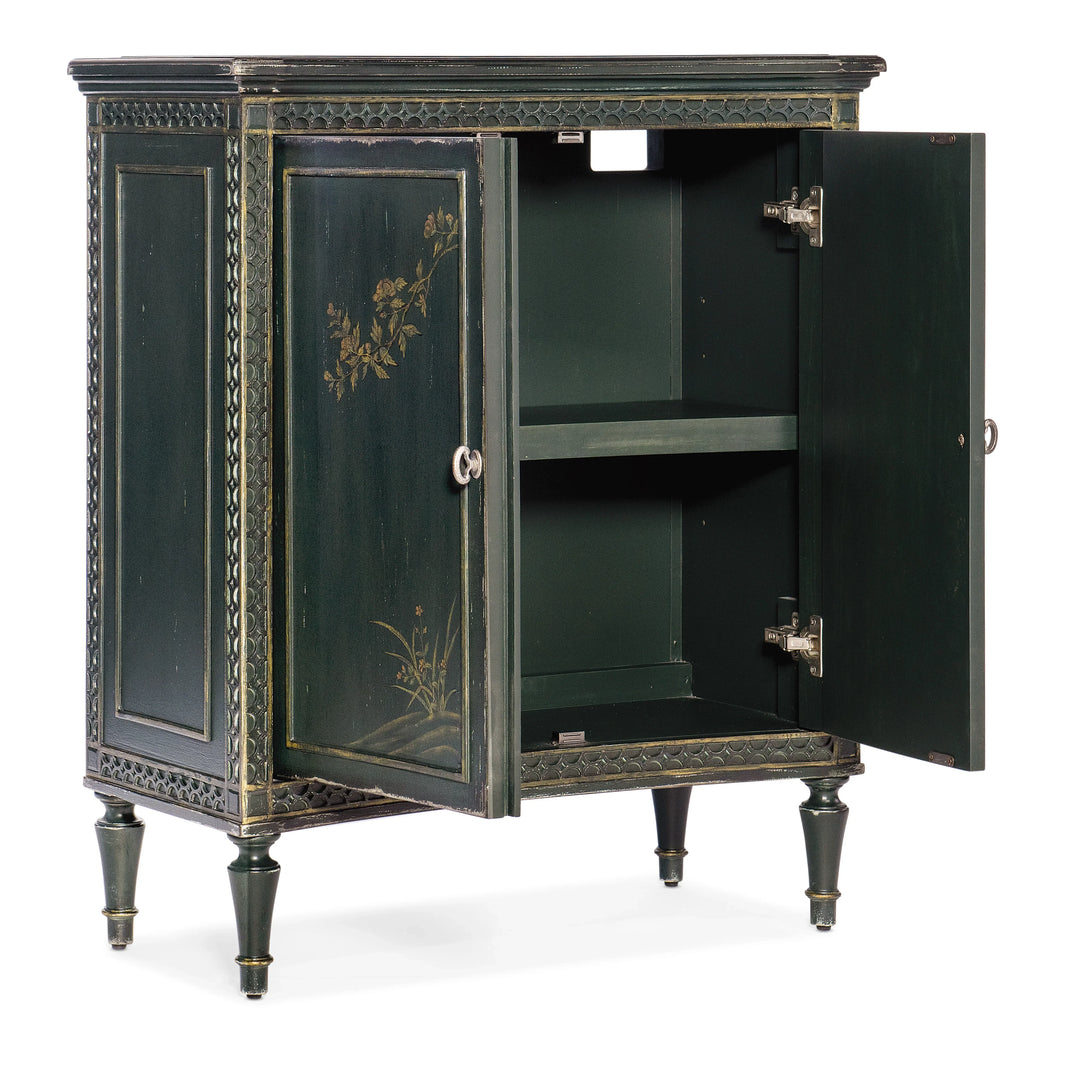 15.00"D x 32.75"W x 38.00"H/Charleston Green