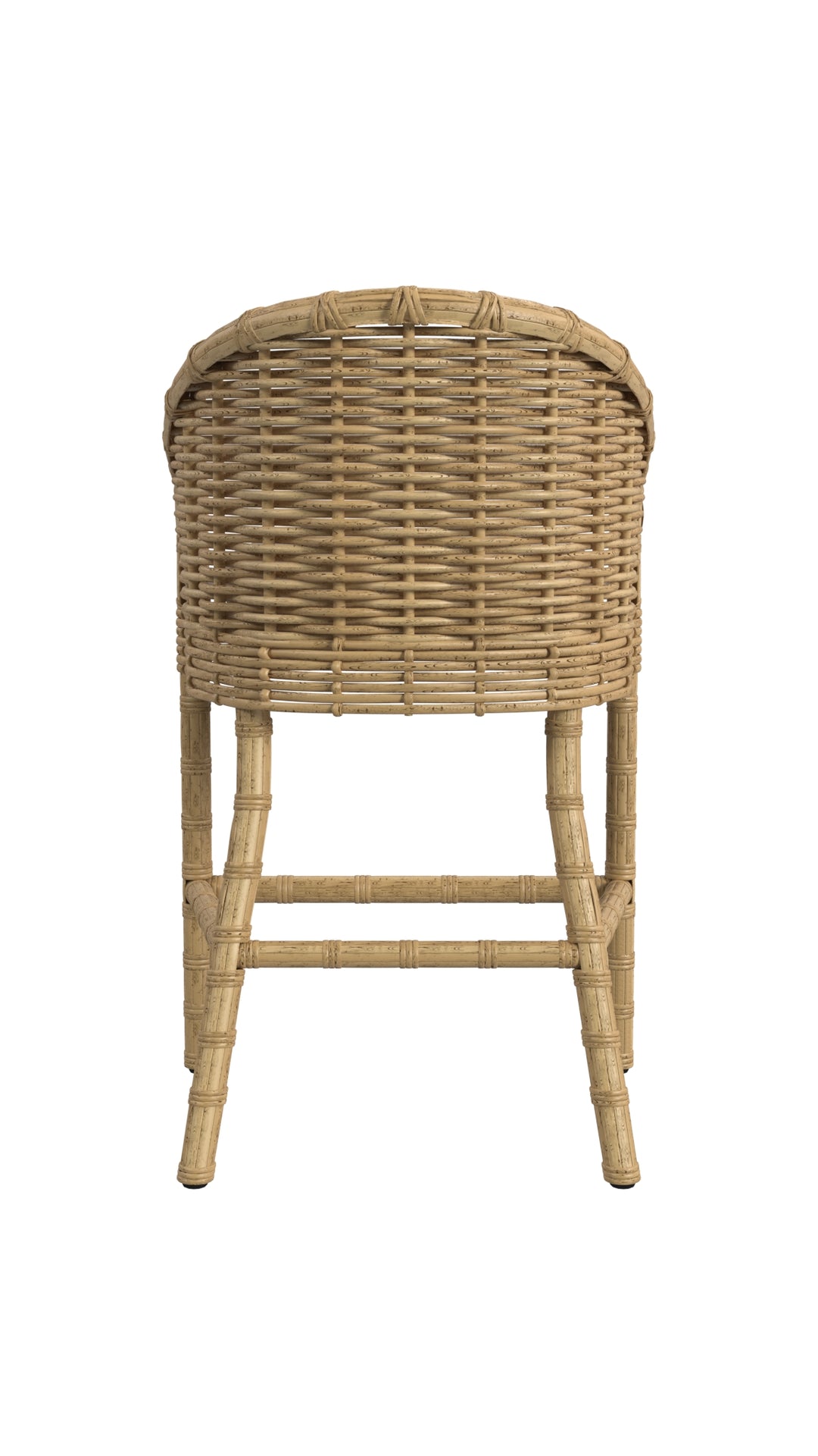 Playa Barstool in Soothe Pearl w/ Flange Welt