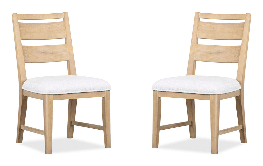 Somerset Butternut Upholstered Side Chair - Set of 2 - D5684-62