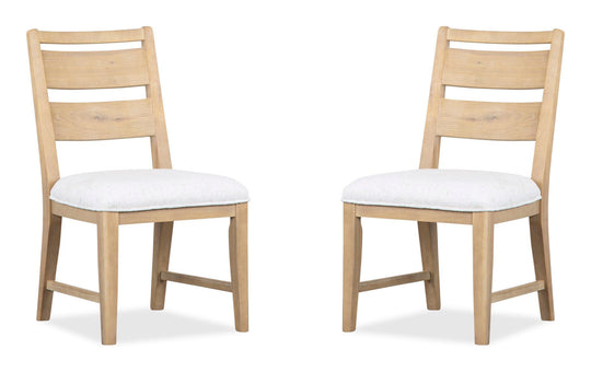 Somerset Butternut Upholstered Side Chair - Set of 2 - D5684-62