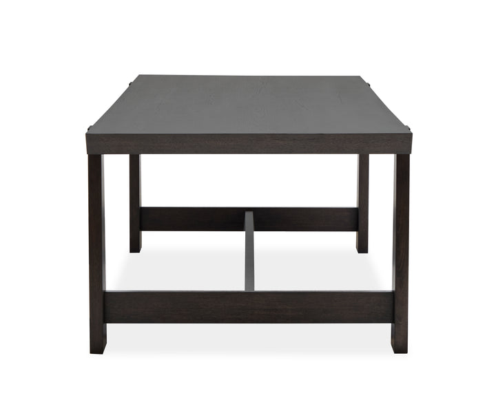 Tauren Coffee Bean Trestle Dining Table - D6434-21