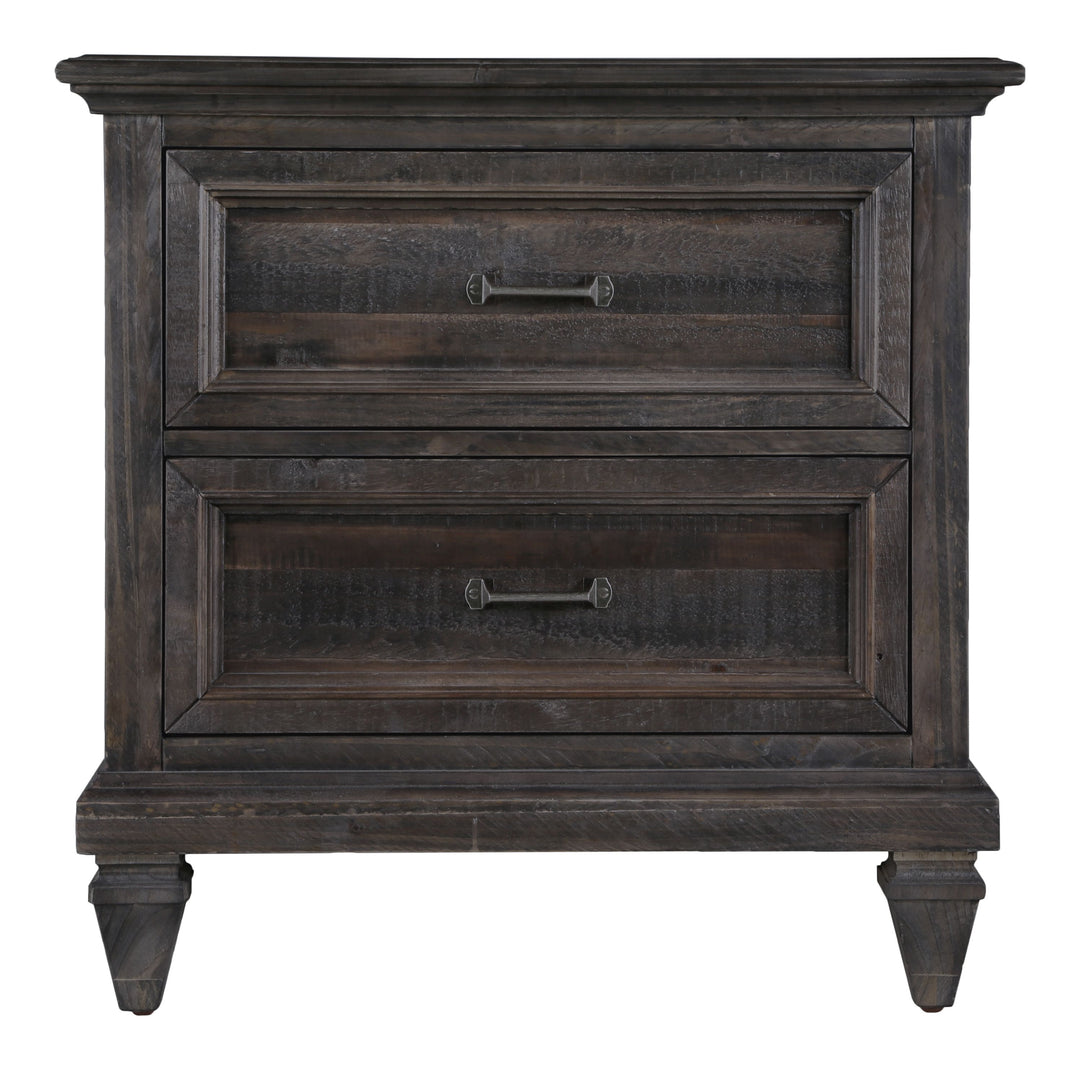 Calistoga Weathered Charcoal Drawer Nightstand - B2590-01
