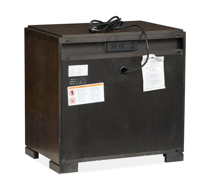 Rowan Espresso Drawer Nightstand - B5769-01