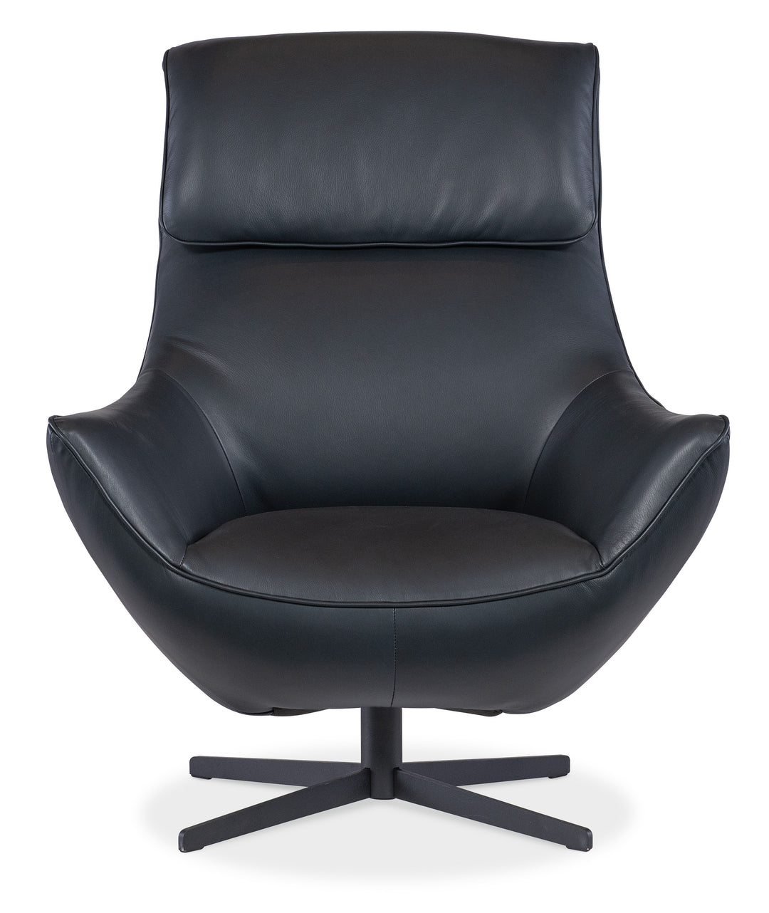 American Home Furniture | Hooker Furniture - Hughes Swivel Chair - Blue