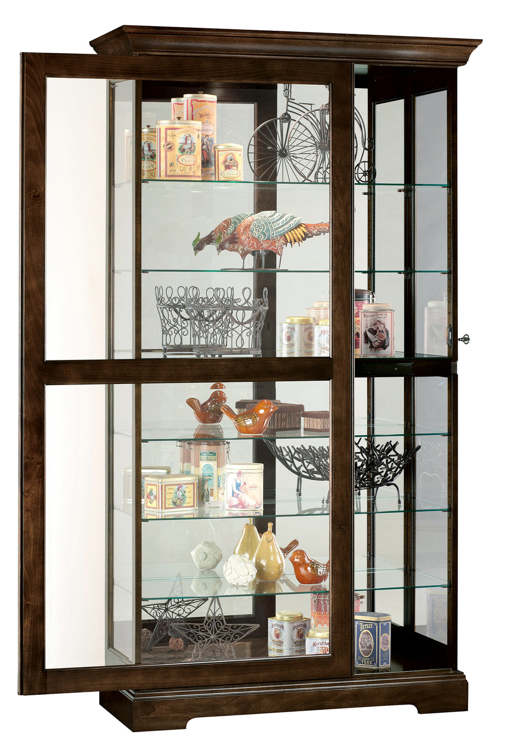 American Home Furniture | Howard Miller - Tyler III Curio Cabinet