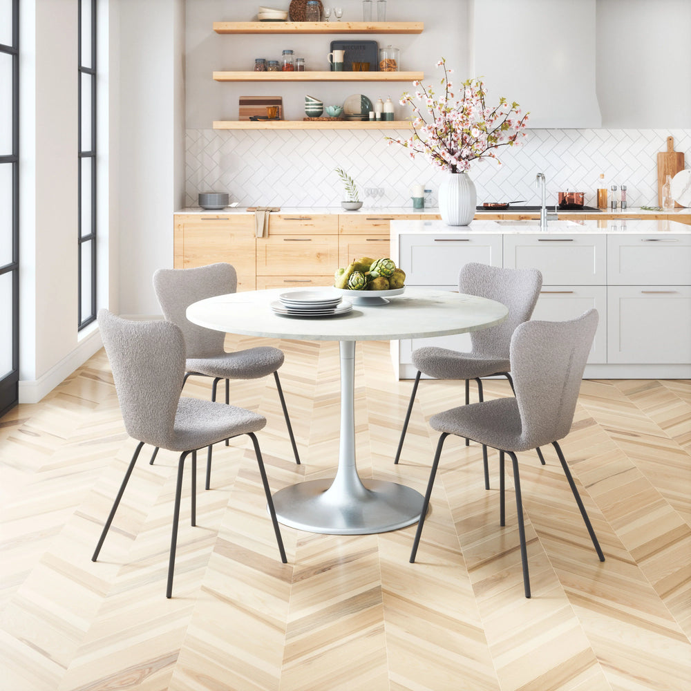 Thibideaux Dining Chair (Set of 2) Light Gray - AmericanHomeFurniture