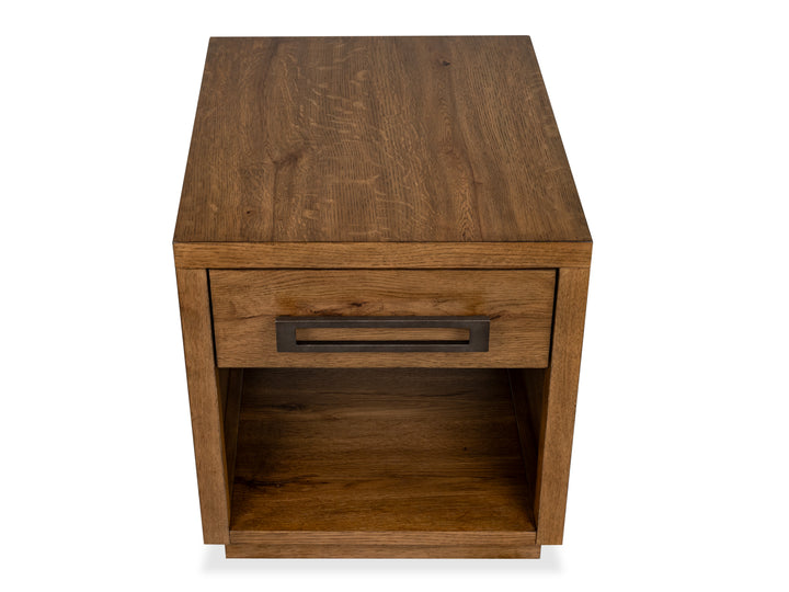 Marcel Brown Drawer End Table - T6378-03