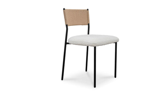 Moe's Home Collection - Foley Dining Chair White Set Of Two - Set of 2 - ZT-1045-18 | American Home Furniture