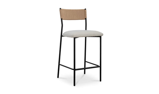 Moe's Home Collection - Foley Counter Stool White - ZT-1046-18 | American Home Furniture