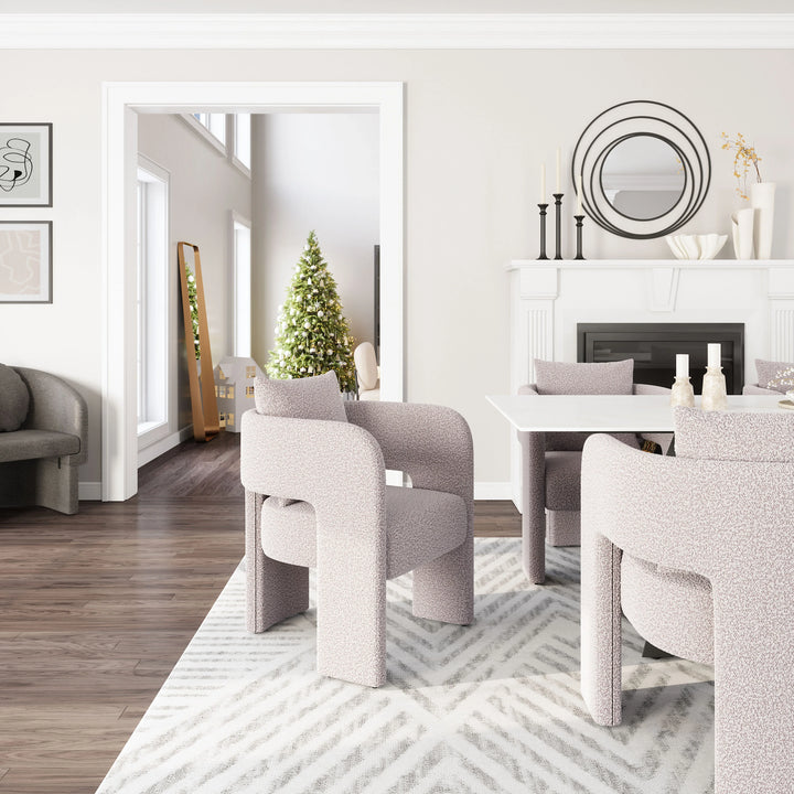 Melilla Dining Chair Misty Gray - AmericanHomeFurniture