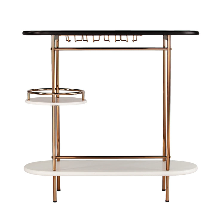 Dagney Wine/Bar Table w/ Glassware Storage - AmericanHomeFurniture