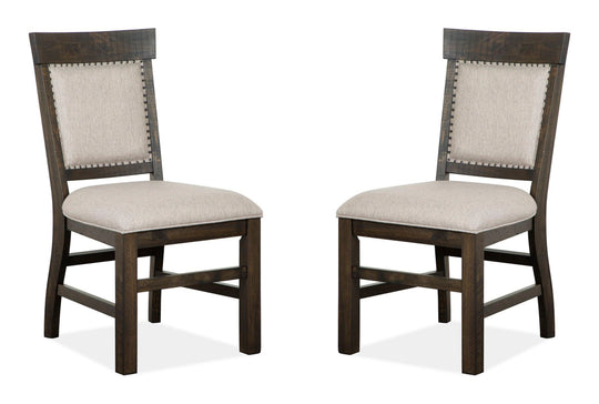 Bellamy Peppercorn Upholstered Side Chair - Set of 2 - D2491-64