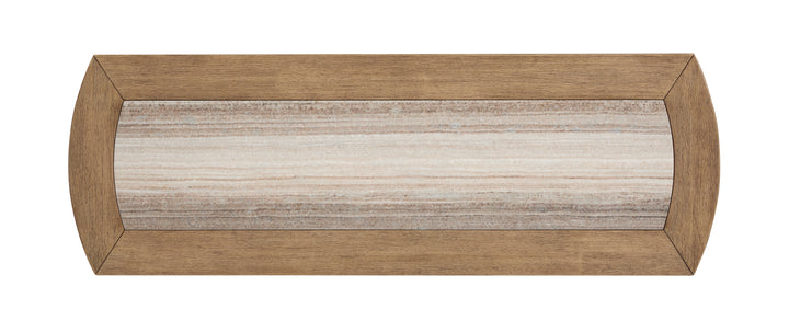 Bradford Riverbed Beige Rectangular Sofa Table - T5950-73
