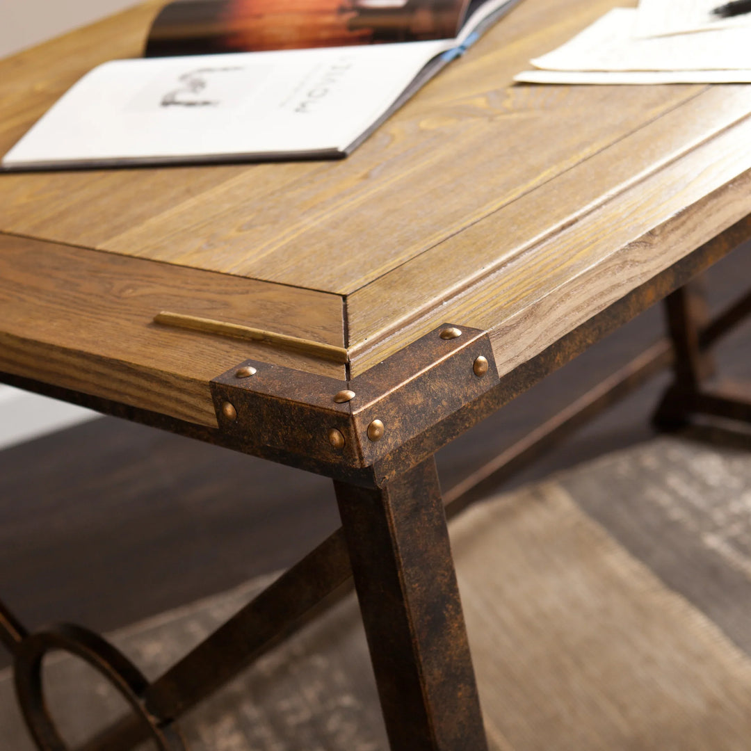 Knightley Tilt-Top Drafting Table - AmericanHomeFurniture