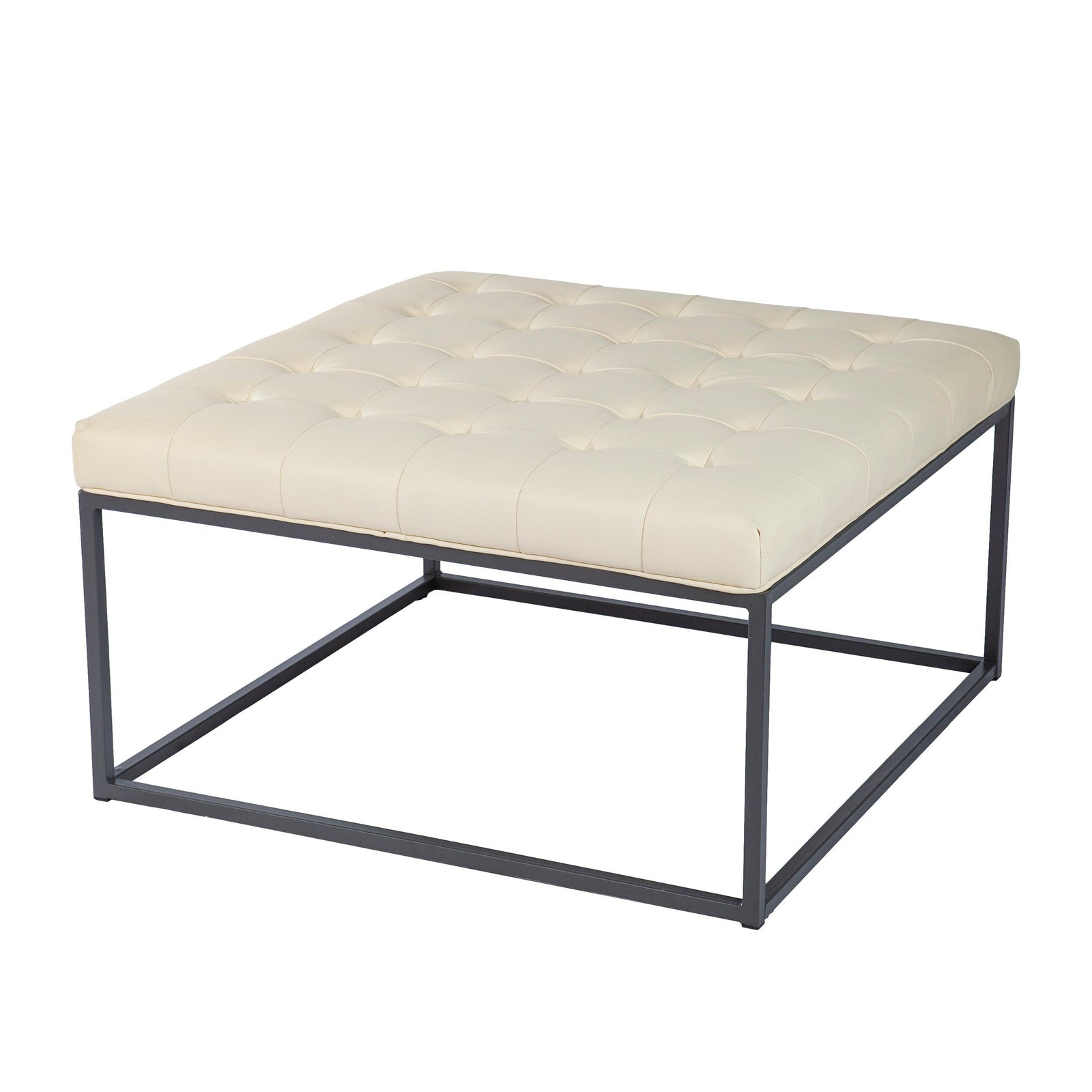 SEI Furniture Ciarin Upholstered Cocktail Ottoman OTTOMANS, POUFS, + STOOLS