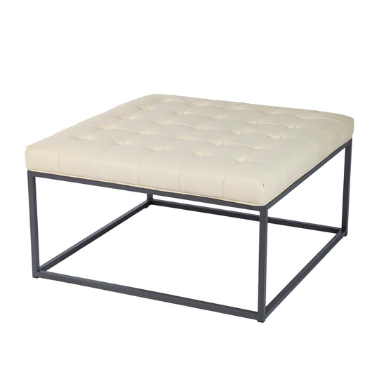 SEI Furniture Ciarin Upholstered Cocktail Ottoman OTTOMANS, POUFS, + STOOLS