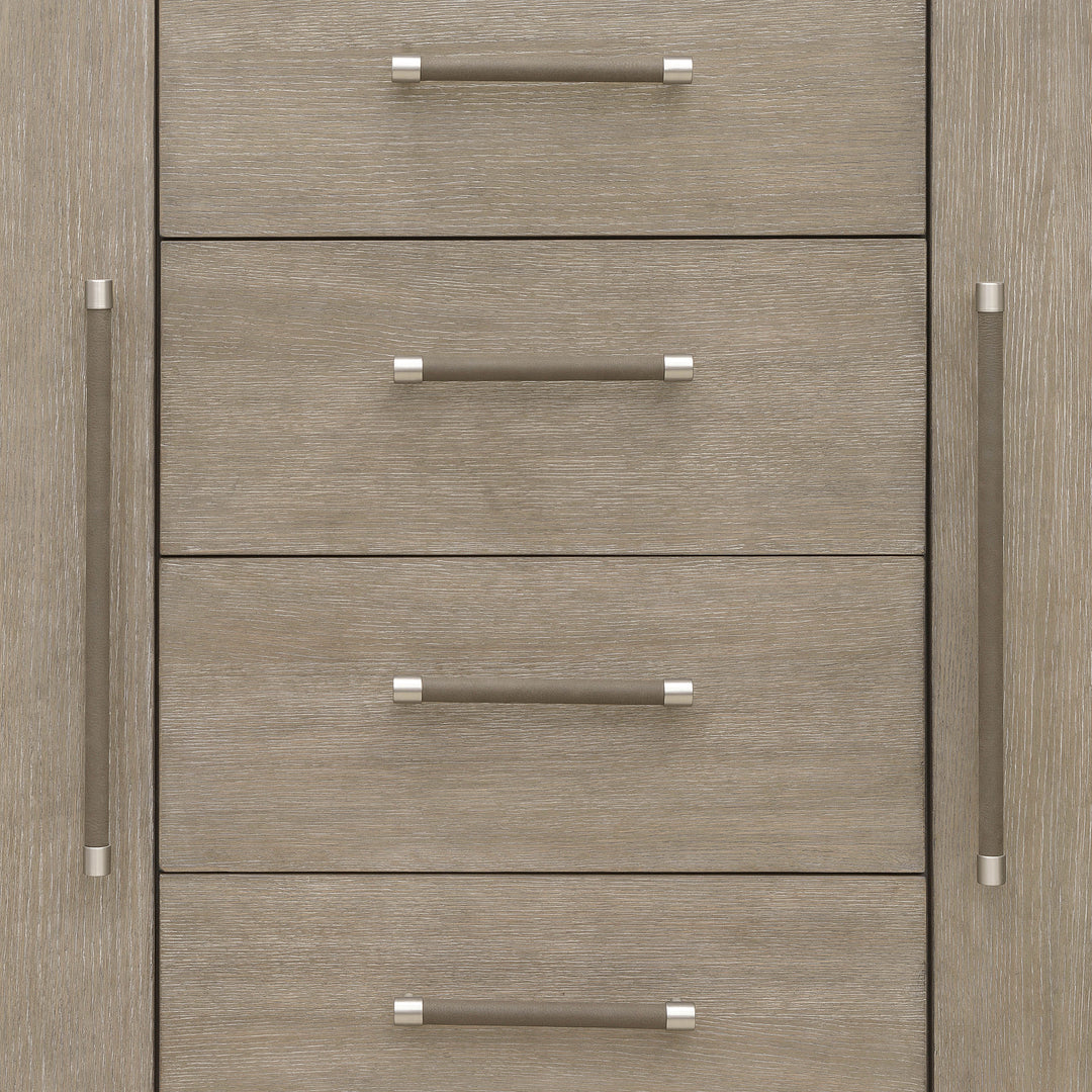 Anderson Park Moose Trail And Frontier Brown 5 Drawer Master Chest - P402125