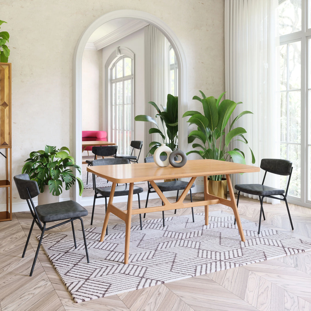 Rovina Dining Table Natural - AmericanHomeFurniture