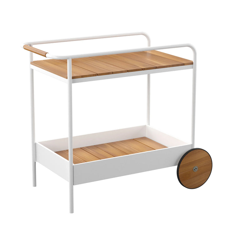 Randburg Outdoor Bar Cart w/ Storage - AmericanHomeFurniture