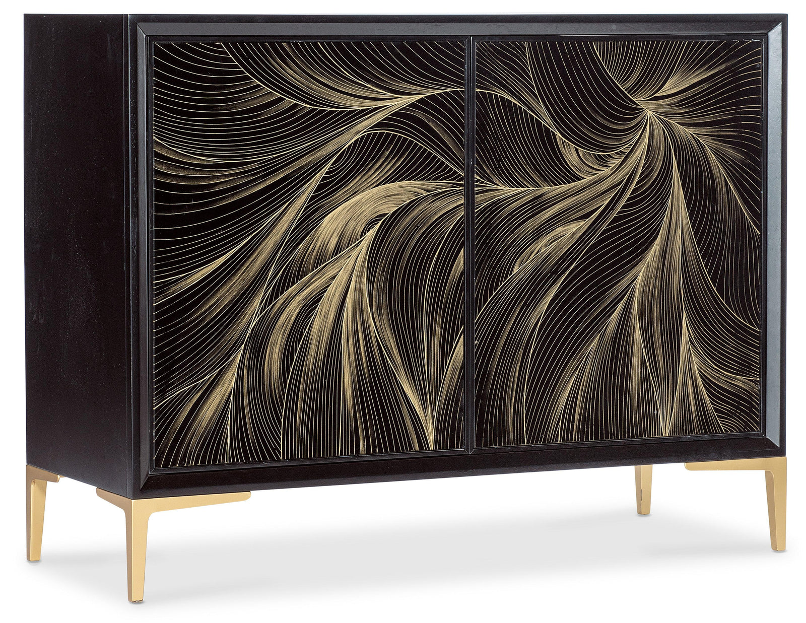 18.00L x 46.00W x 35.00H/Black finish
