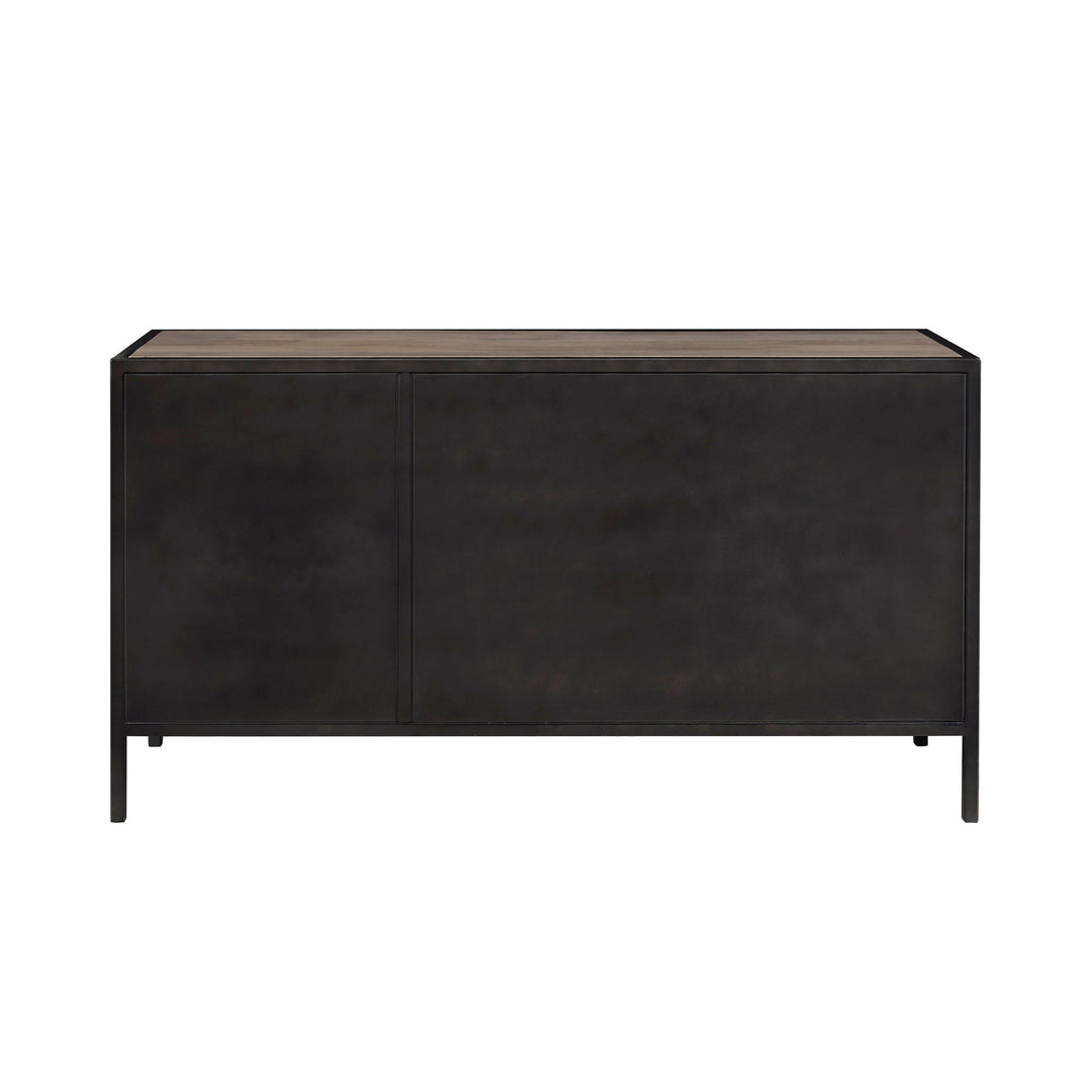 3-Door Metal Sideboard - AmericanHomeFurniture
