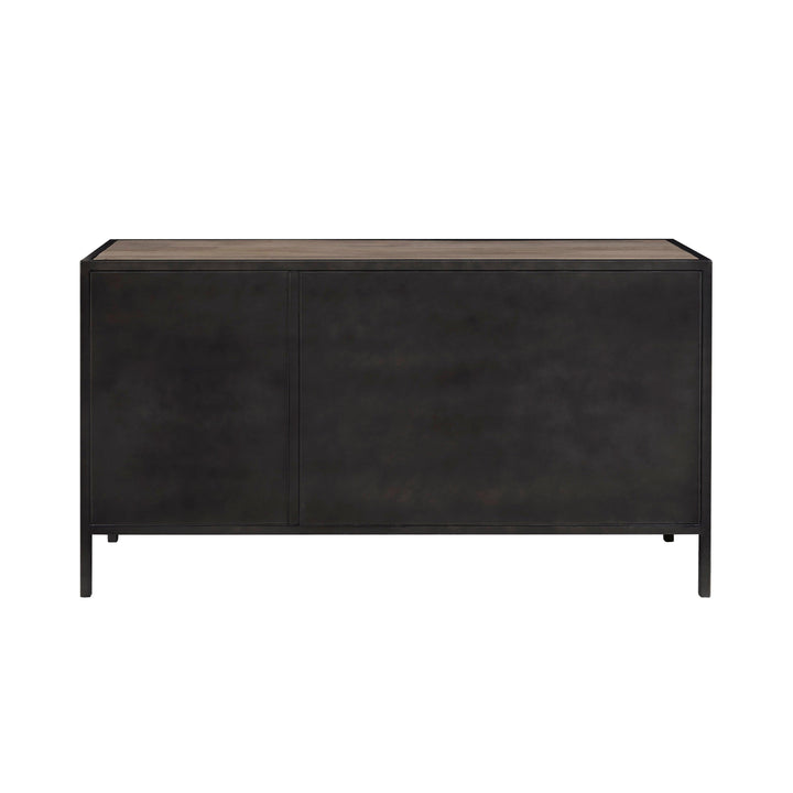 3-Door Metal Sideboard - AmericanHomeFurniture
